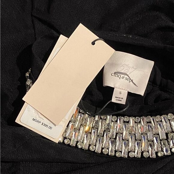 Cinq A Sept jewellery-necklace detail blouse size S - Picture 11 of 11